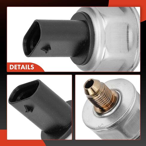 A-Premium Fuel Injection Pressure Sensor [3 Pins] Compatible with Chevrolet Camaro 2016 & GMC Canyon 2017-2018 & Cadillac ATS 2017-2019, CT6 2016-2018, XT5 2017-2018 & Buick LaCrosse 2017, 3.6L in Saudi Arabia