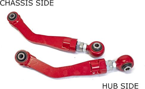 Godspeed AK-064-A Adjustable Rear Upper Camber Arms, Steel Alloy, Hard Rubber, Compatible With Dodge Charger 2006-23 in Saudi Arabia