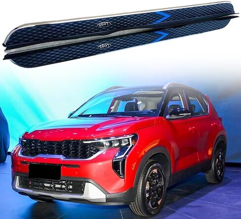 لوحات الجري بدواسات الخطوات الجانبية Nerf Protector Bar يناسب Kia Sonet 2020-2025 in Saudi Arabia