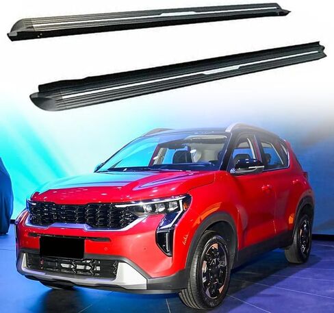 Running Boards Side Steps Pedals Nerf Protector Bar fits for Kia Sonet 2020-2025 in Saudi Arabia