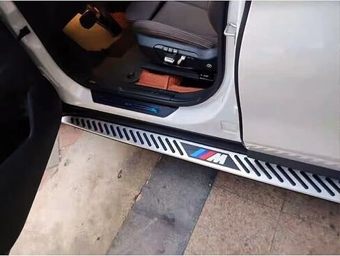 2PCS Running Boards Side Steps Pedal Steps Nerf Bar Accessories Fits for BMW IX3 G08 2020-2025 in Saudi Arabia