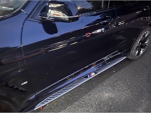 2PCS Running Boards Side Steps Pedal Steps Nerf Bar Accessories Fits for BMW IX3 G08 2020-2025 in Saudi Arabia