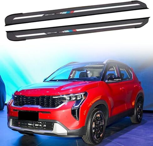 Running Boards Side Steps Pedals Nerf Protector Bar fits for Kia Sonet 2020-2025 in Saudi Arabia