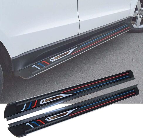 Running Boards Side Steps Pedals Nerf Protector Bar fits for Kia Sonet 2020-2025 in Saudi Arabia