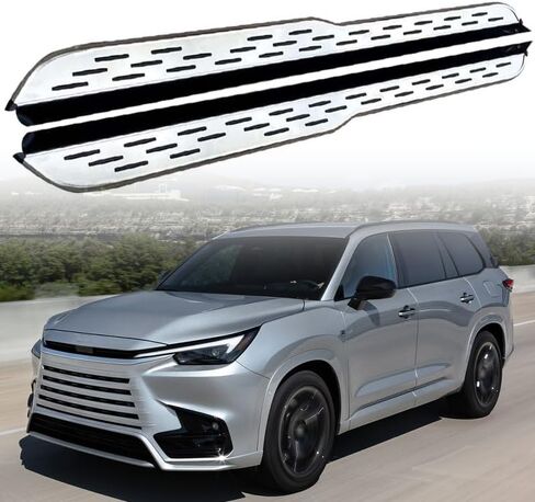 2 قطعة خطوة جانبية تناسب لكزس TX TX350 TX500h 2024 2025 تشغيل مجلس Nerf Bar in Saudi Arabia