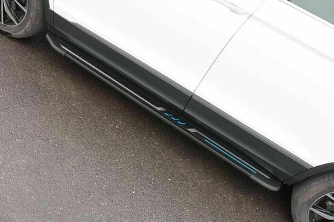 لوحات الجري بدواسات الخطوات الجانبية Nerf Protector Bar يناسب Kia Sonet 2020-2025 in Saudi Arabia