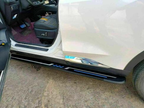 لوحات الجري بدواسات الخطوات الجانبية Nerf Protector Bar يناسب Kia Sonet 2020-2025 in Saudi Arabia