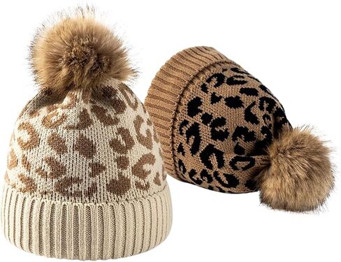 قبعة صغيرة متماسكة للنساء والرجال، قبعة شتوية دافئة على شكل نمر مع قبعة من الفرو الصناعي السميك الناعم المترهل على شكل جمجمة الثلج in Kuwait