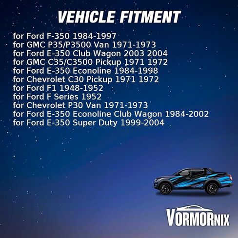 طقم أسطوانة عجلة الفرامل الخلفية لفورد F-350، E-350 Club Wagon، Econoline 1984-2004 لسيارة شيفروليه C30 بيك اب، P30 Van 1971-1973 استبدال 2275535، 2275539، 3004913 2x in Kuwait