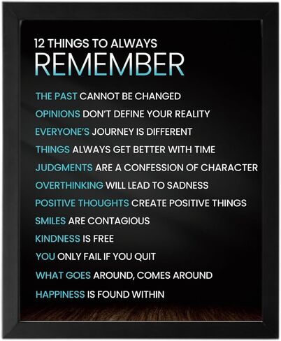 Life Lesson | Motivational Wall Decor | Inspirational Wall Decor Poster for Home Decor, Classroom Decor, Office Decor | Motivational Poster | Encouragement Gifts | Leadership Quotes Wall Art - 8x10 | in Saudi Arabia