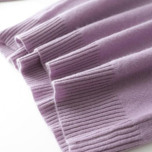 سترة نسائية من مزيج الكشمير وصوف ميرينو بأكمام طويلة وخفيفة الوزن ورقبة على شكل حرف V in Saudi Arabia