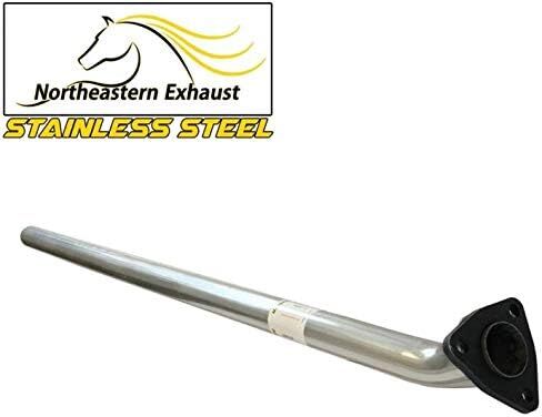 Northeastern Exhaust - Stainless Steel Intermediate pipe Exhaust Muffler kit Compatible With: 2006-2011 Honda Civic 1.8L 4Dr in Saudi Arabia