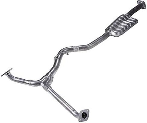 Center Muffler Assembly - Compatible with 2009-2013 Subaru Forester 2.5L H4 Naturally Aspirated in Saudi Arabia