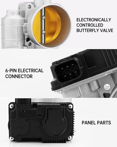 OKLPF Throttle Body Compatible with Nissan 350Z 03-08,Altima 02-06,Maxima,Murano,Quest 04-09,Compatible with Infiniti FX35,G35 03-07,I35 02-04,M35 06-08, V6 3.5L Throttle Body Replace#161198J100 in Saudi Arabia