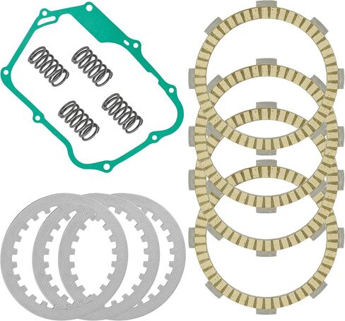 Caltric Clutch Friction with Steel Plates Kit Compatible with Honda Sportrax 90 TRX90 2X4 2006 / TRX90EX 2x4 2007-2008 / TRX90X 2009-2023 in Saudi Arabia