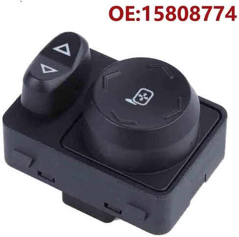 سيارة 15808774 ماستر ضبط مفتاح تحكم في المرآة زر 20873600/22878302 1S15796 MRS136 920-051 15938730 1 قطعة in Saudi Arabia