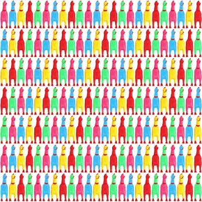 Libima 150 Pcs 6.3 Inch Screaming Rubber Chicken Toy Bulk, Mini Squeeze Rubber Chicken Small Squeak Toys, Prank Novelty Noise Toy for Pet Chew Party Gifts Reduce Separation Anxiety(Yellow) in Kuwait