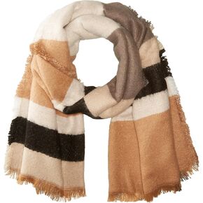Women's Brushed Color Block Wrap in Saudi Arabia