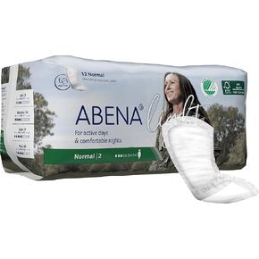 وسادة سلس البول الفاخرة من أبينا لايت، امتصاص فائق الخفة، مقاس 0، 240 قطعة (10 عبوات من 24 قطعة) in Kuwait