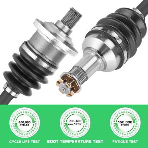 Youx Moto CV المحور الخلفي مناسب لقطط القطب الشمالي 4x4 400 450 500 550 650 700 1000 2006 2007 2008 2009 2010-2014، خلفي يسار/يمين، 1502-343، 1502-798، 1502-938، 4340 محرك فولاذي كرومولي نصف عمود in Saudi Arabia