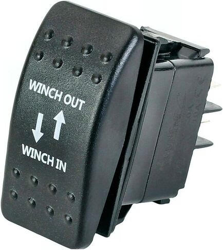 Venom Universal UTV Winch Flush Mount Dash Rocker Switch Genuine Fit (Momentary On-Off-Momentary On) in Saudi Arabia