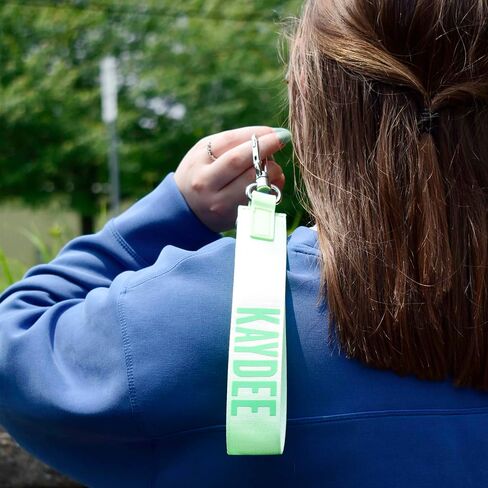 Sorority Shop Kappa Delta Keychain - Hands-Free Wristlet Lanyard Keychain with Sorority Nickname, 9" Durable Polyester Strap with Alloy Hardware, Holder for Keys, Wallet, Accessories in Saudi Arabia