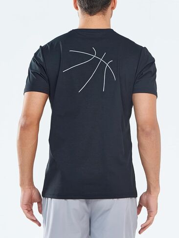 Men's Workout Gym T-Shirts Running Athletic Short Sleeve Quick Dry Shirt Tops Tee in Saudi Arabia