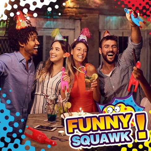 Libima 150 جهاز كمبيوتر شخصى 6.3 بوصة صراخ لعبة الدجاج المطاطية السائبة، ضغط صغير المطاط الدجاج صرير صغير اللعب، مزحة الجدة لعبة الضوضاء للحيوانات الأليفة مضغ الهدايا الطرف تقليل القلق الانفصال (أصفر) in Kuwait