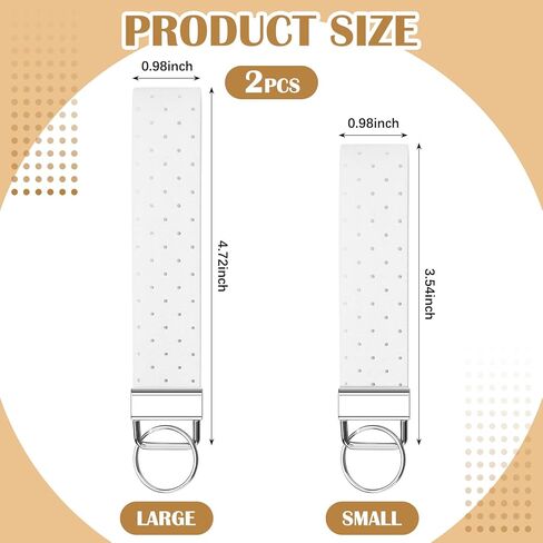 2 Pcs Portable Pin Display Keychains 2 Different Size Felt Rectangle Bag Charm for Pin Holder Backpack Brooch Badge in Kuwait