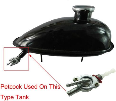 DJ-Motor Fuel Tank Switch Valve Petcock For 49cc-80cc Motorized Bike Bicycle in Saudi Arabia
