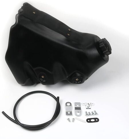خزان الوقود باللون الأسود لسوزوكي DRZ400 E / S / SM 2000-2017، لـ 2003-2004 Kawasaki KLX400R KLX400SR 3.2 Gal in Saudi Arabia