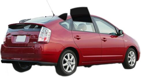 AUTOTEK Precut Windows Tint Film All Sides Cars Sun Blocking Protection Privacy Anti Shatter Glass 2 Ply Film Any Tint Shade kit for Toyota Prius 2004-2009 in Saudi Arabia