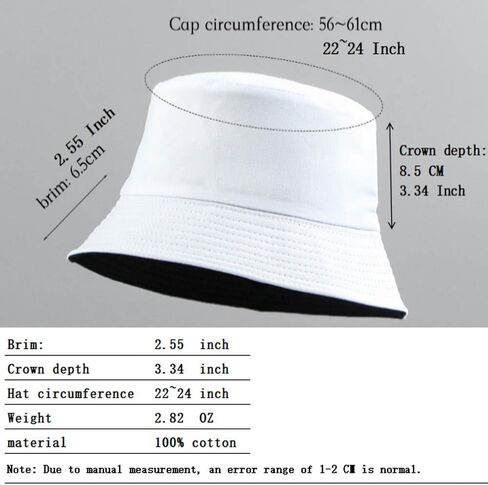 100% Cotton Bucket Hat Orange in Saudi Arabia