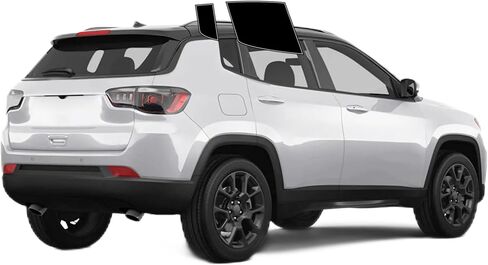 AUTOTEK Precut Window Tint Film Front Two Door Windows Tint Film Cars Sun Blocking Protection Privacy Anti Shatter Glass 2Ply Computer Cut 35% Tint Shade for Jeep Compass 2017-2024 in Saudi Arabia