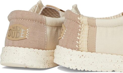 HEYDUDE Men's Wally Break Brushed Linen (Little Big Kid) Slip-On in Saudi Arabia