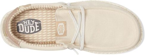 HEYDUDE Men's Wally Break Brushed Linen (Little Big Kid) Slip-On in Saudi Arabia