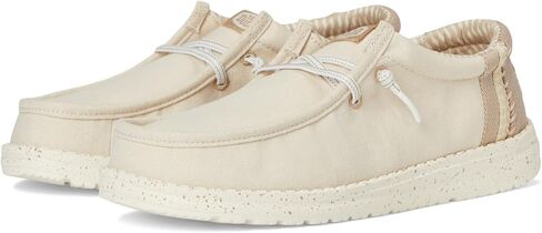 HEYDUDE Men's Wally Break Brushed Linen (Little Big Kid) Slip-On in Saudi Arabia