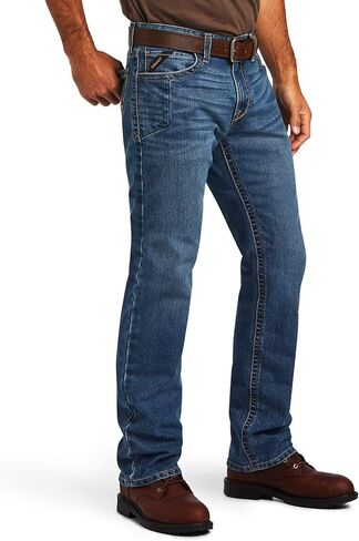 ARIAT Men's Rebar M7 Durastretch Edge Stackable Straight Leg Jean in Saudi Arabia