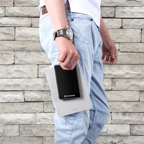 Transcend 1TB StoreJet A3 USB 3.0 Hard Drive (TS1TSJ25A3K) in Kuwait