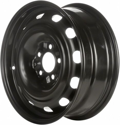 16 inch Steel Wheel Rim for 2009-2014 Dodge Journey (12-Hole Design) - Black Reman Factory Steel Wheel in Saudi Arabia