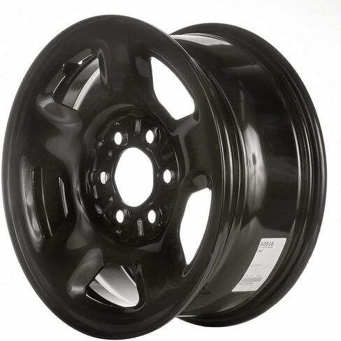 17 inch Steel Wheel Rim for 2003-2009 Ford Expedition (5-Spoke Design) - Black Reman Factory Steel Wheel in Saudi Arabia