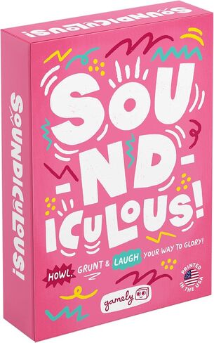 Soundiculous: The Hilarious Pocketsize Party Game of Ridiculous Sounds That Gets The Whole Family Laughing. in Saudi Arabia