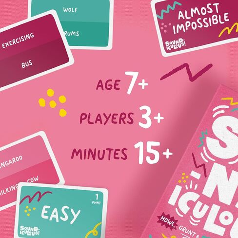 Soundiculous: The Hilarious Pocketsize Party Game of Ridiculous Sounds That Gets The Whole Family Laughing. in Saudi Arabia