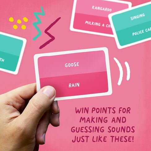 Soundiculous: The Hilarious Pocketsize Party Game of Ridiculous Sounds That Gets The Whole Family Laughing. in Saudi Arabia