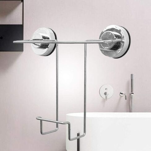 Cabilock Punch-Free Frame - Stylish Suction Cup Magazine Holder for Bathroom Kitchen and Living Room - No Drilling Tool-Free Wall Mount Organizer in Saudi Arabia