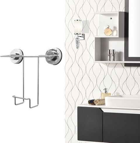 Cabilock Punch-Free Frame - Stylish Suction Cup Magazine Holder for Bathroom Kitchen and Living Room - No Drilling Tool-Free Wall Mount Organizer in Saudi Arabia
