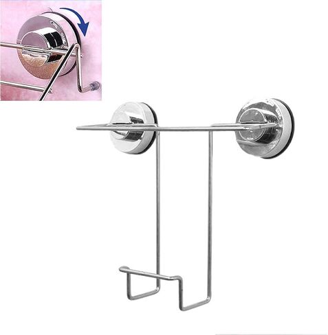 Cabilock Punch-Free Frame - Stylish Suction Cup Magazine Holder for Bathroom Kitchen and Living Room - No Drilling Tool-Free Wall Mount Organizer in Saudi Arabia