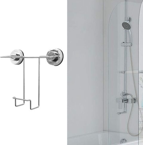 Cabilock Punch-Free Frame - Stylish Suction Cup Magazine Holder for Bathroom Kitchen and Living Room - No Drilling Tool-Free Wall Mount Organizer in Saudi Arabia