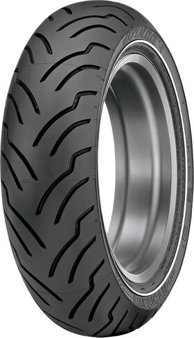 الإطار الخلفي Dunlop American Elite Whitewall (جدار أبيض ضيق / MT90B16) in Saudi Arabia