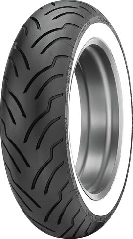 الإطار الخلفي Dunlop American Elite Whitewall (جدار أبيض ضيق / MT90B16) in Saudi Arabia
